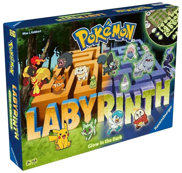 Labyrint-Pokémon som lyser i mörkret