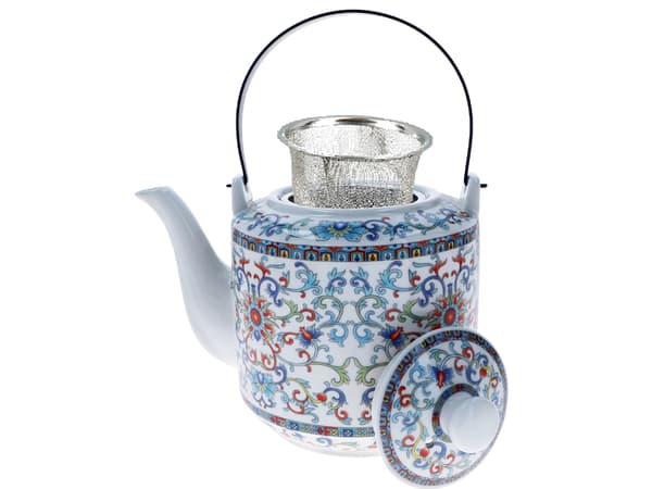 Keramisk elkedel med infuser