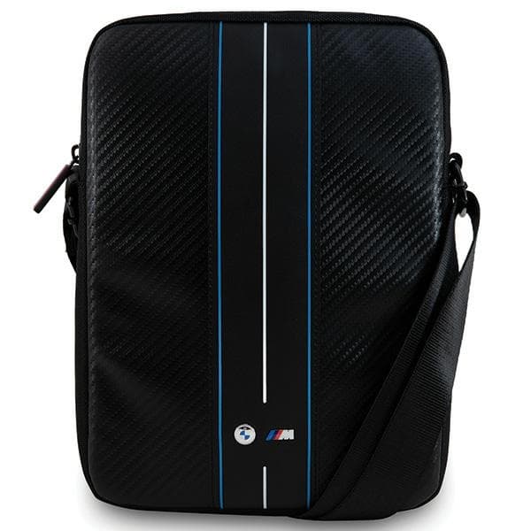 BMW taske BMTB10COMSCAKL 10" sort/sort kulstofblå striber