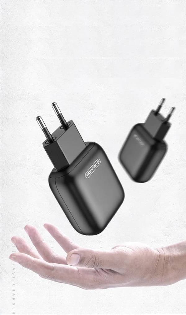 JELLICO Universal 18W Vægoplader + Lightning-kabel til iPhone PD