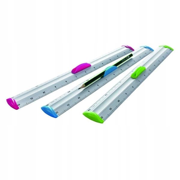 ALUMINIUMSLINAL MED BLYANTHOLDER, NØGLE 30 CM