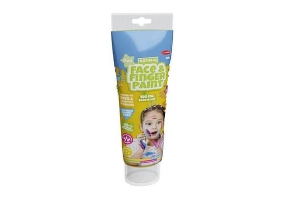 Fingermaling gul 100ml