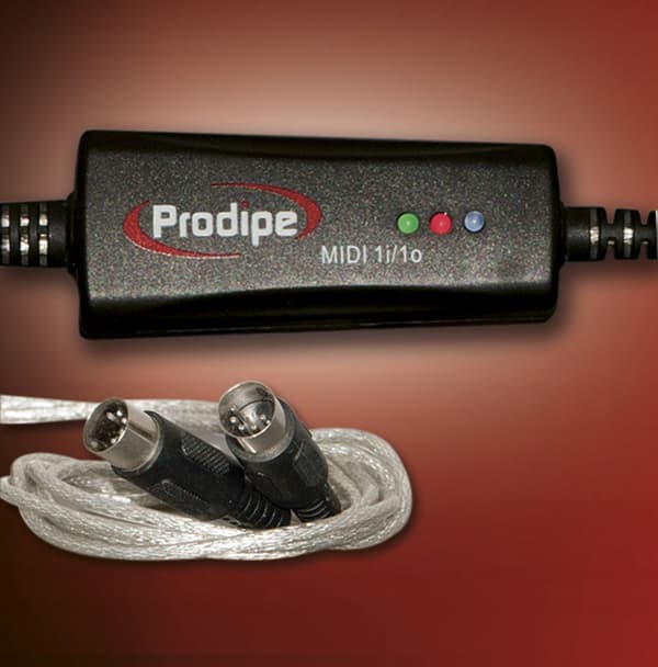 Prodipe Midi 1i1o - midi-USB-liitäntä
