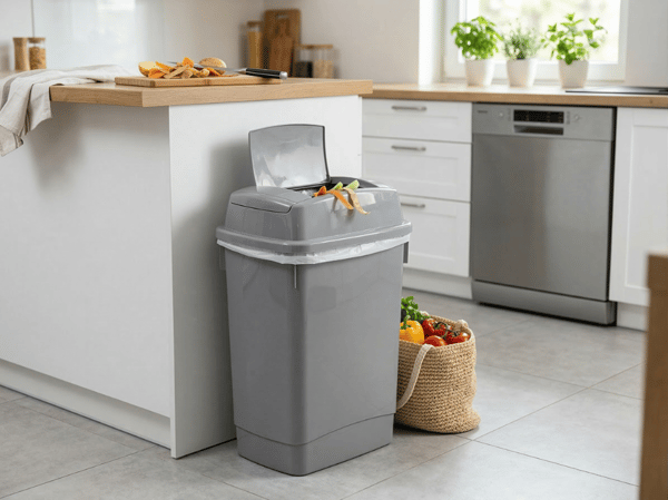 PLASTIKSPAND EASYBIN 27L GRÅ