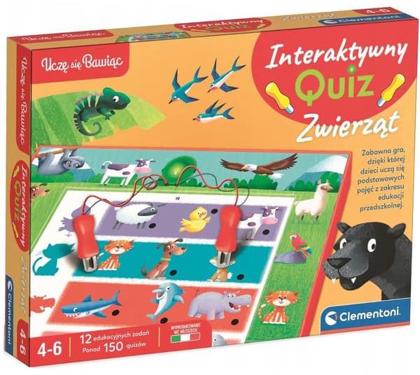 Interaktiv quiz. Dyr