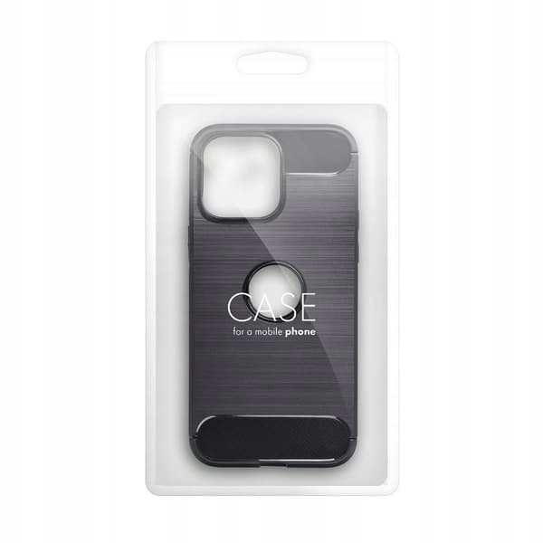 ETUI TIL IPHONE 13 | ARMOR CARBON ETUI SORT + 9H HÆRDET GLAS