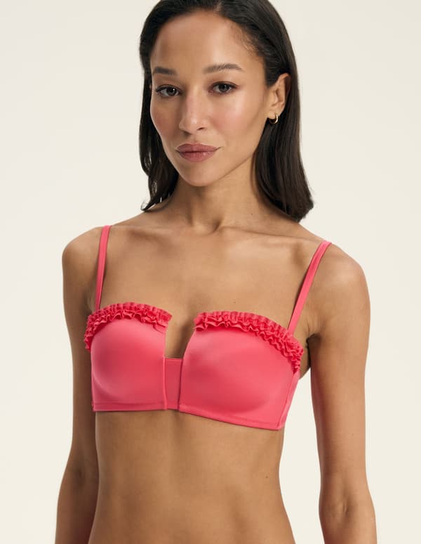 Godlike Esotiq Push-Up Bikinitop | Intens Pink 70B
