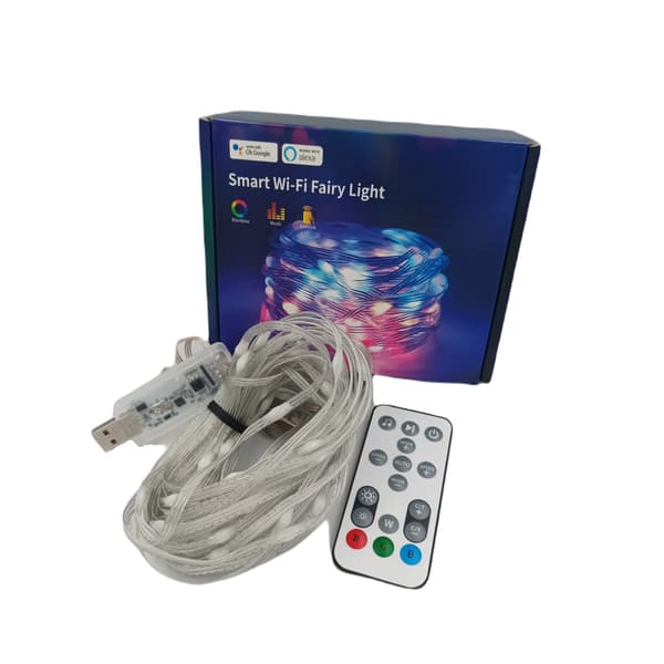 WiFi LED julelys 10m Tuya Musik