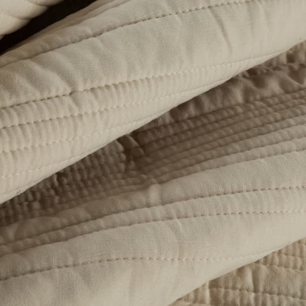 TARA sengetæppe 170x210 cm beige
