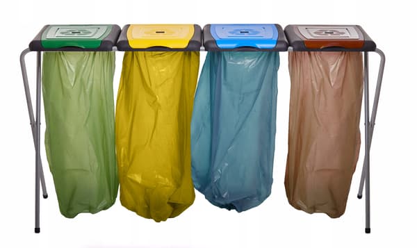 ECOselect 4 stativ/ramme til affaldssække