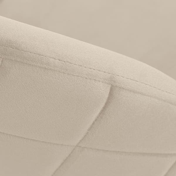 Fargo guldfärgad sammet beige sammetsstol