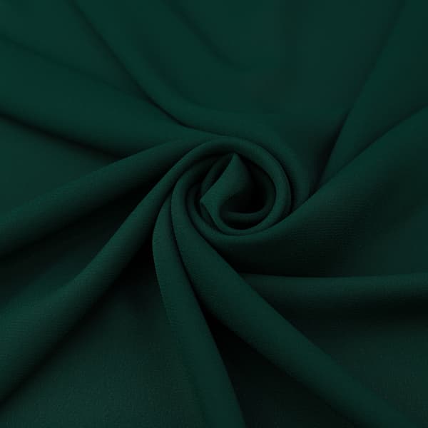 Chiffonmateriale, flaskegrøn farve