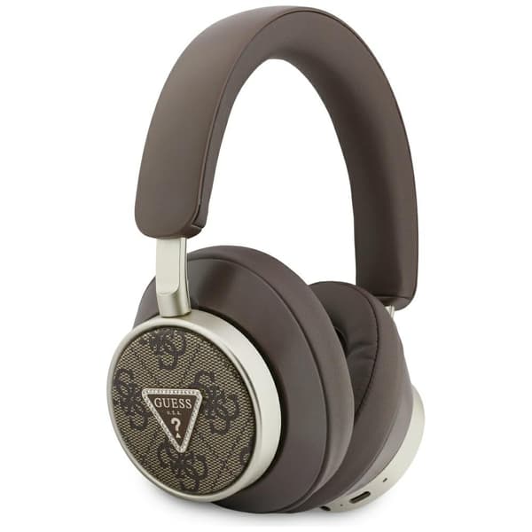 Guess 4G Triangle Logo Bluetooth ENC Brune Over-Ear Hovedtelefoner