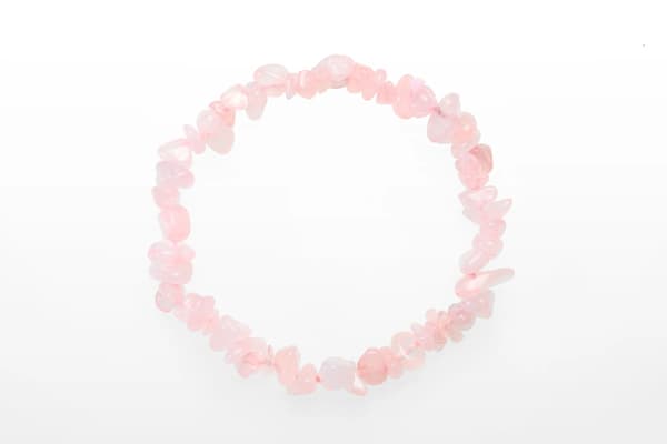 Armband - Rosenkvartssten