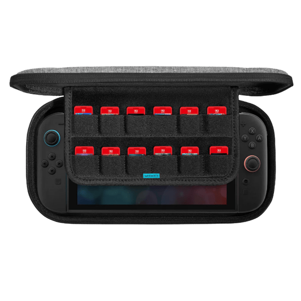 Yaxo Stand med Joy-Con racing SET-holder til NS/NS2 Techno Black