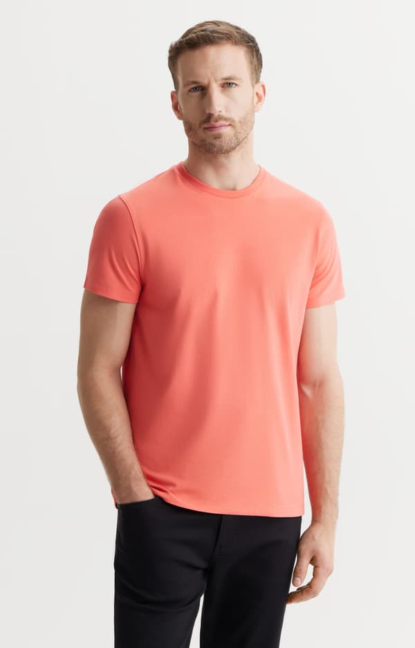 Ensfarvet t-shirt M
