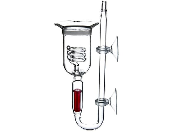 CO2-DIFFUSER MED BUBBELRÄKNARE OCH 3-I-1-BACKVENTIL
