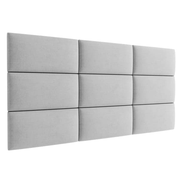 Polstret panel 60x30 Magic Velvet 2239 (Lysegrå)