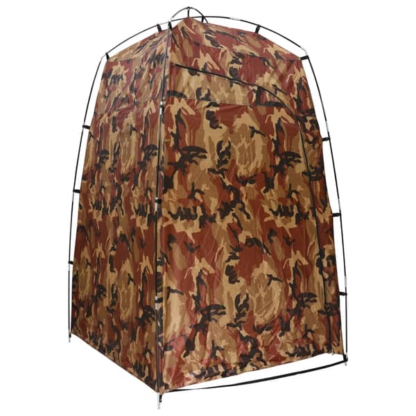 vidaXL Dusch-/WC-/Omklädningsrumstält, Camo