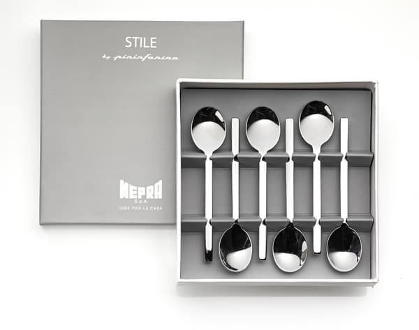 Mochaskedsset 6 delar. Gift Oro Ice, St / Mepra