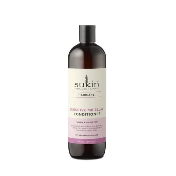 Sukin, SENSITIVE, Micellar balsam til sensitivt hår, 500 ml