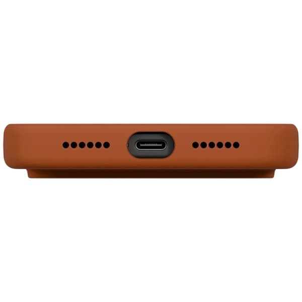 UNIQ Lino-etui til iPhone 17 Pro Max Magclick-opladning Orange