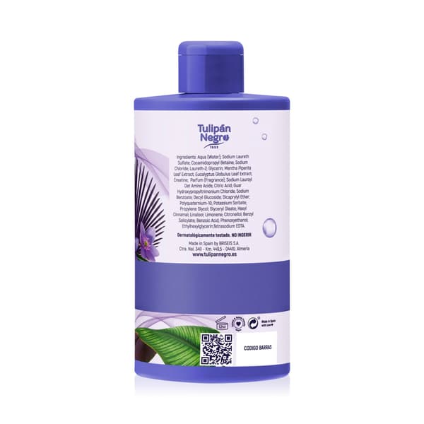 Tulipan Negro rensende micellarshampoo 400ml