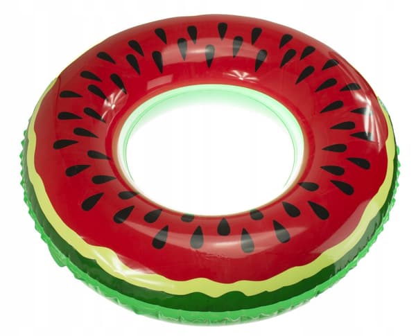 Oppustelig vandmelon strandring til poolen, vandbadering, 80 cm