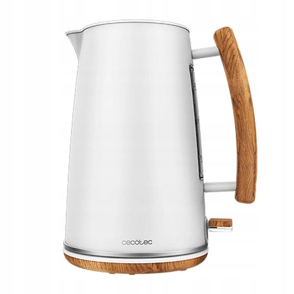 Cecotec Thermosense 400 vattenkokare vit trä