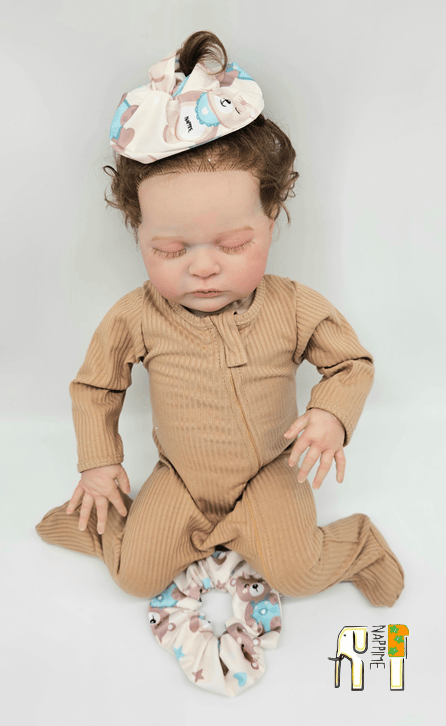 NappiMe mint bamse mini pandebånd