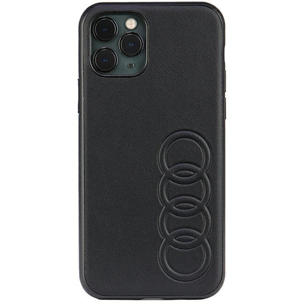 Audi kunstlædercover til iPhone 11 Pro, sort