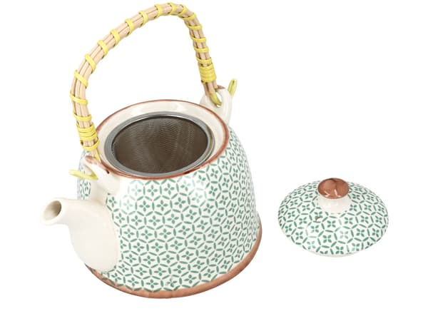 Keramisk elkedel med infuser