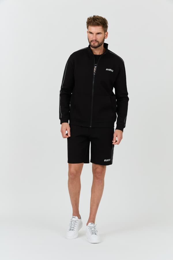 Guess Herre Sort Mickey Full Zip Sweatshirt L