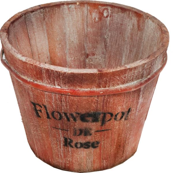 TRÆBRUN BLOMSTERPOTTE DIAMETER 23 CM