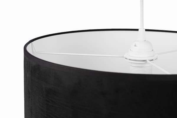 Tornado BAL1 lampa, svart sammet