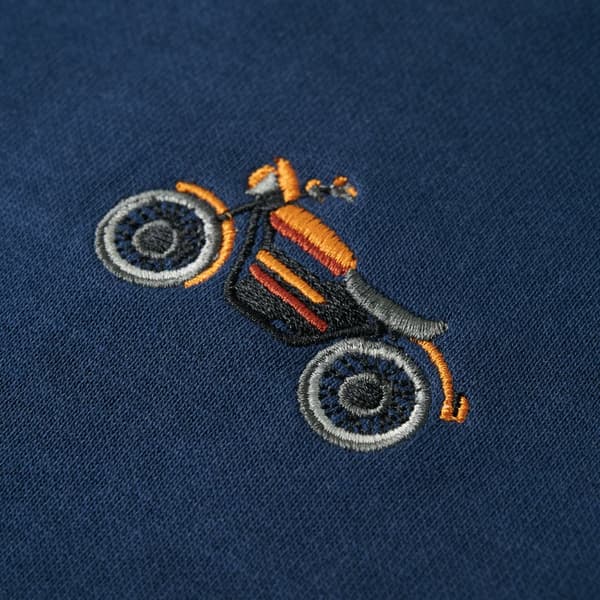 Børnesweatshirt, indigo, 116