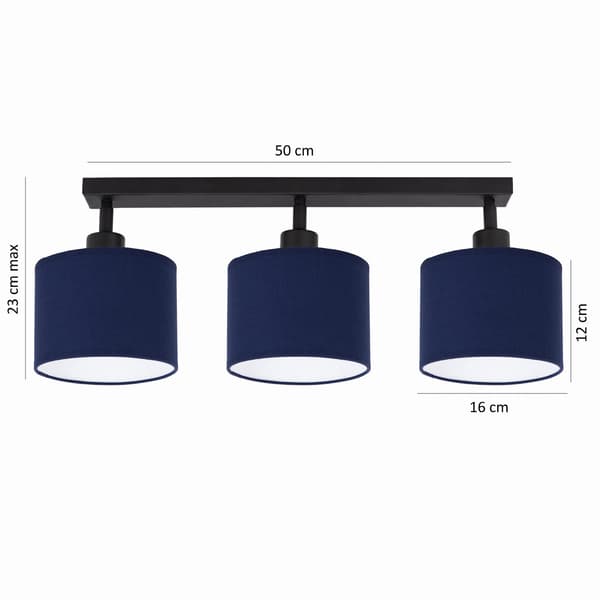 Tornado AMP3P-lampa, marinblå