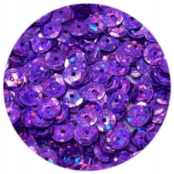 Hologrammipaljetit H 60 violetti