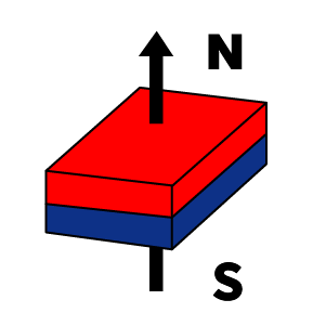 NEODYMIUMPLATTMAGNET 30x10x4mm, stång, rektangulär, HUNTER