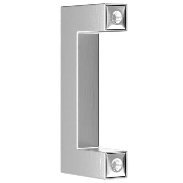 vidaXL skabsgreb 20 stk. sølv 64 mm rustfrit stål