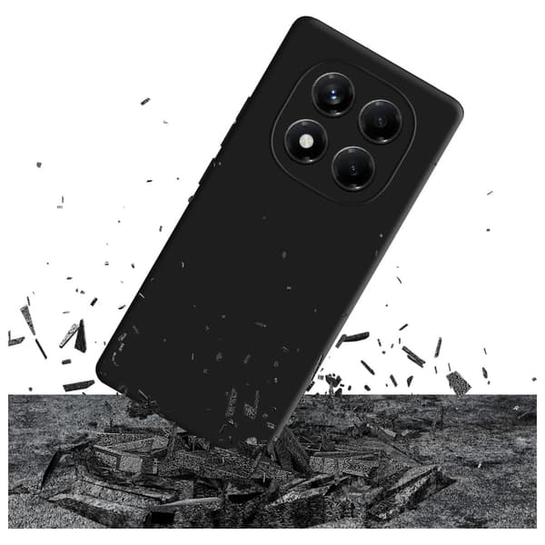 3MK Matt Case Pro för Redmi Note 14 Pro 4G Svart