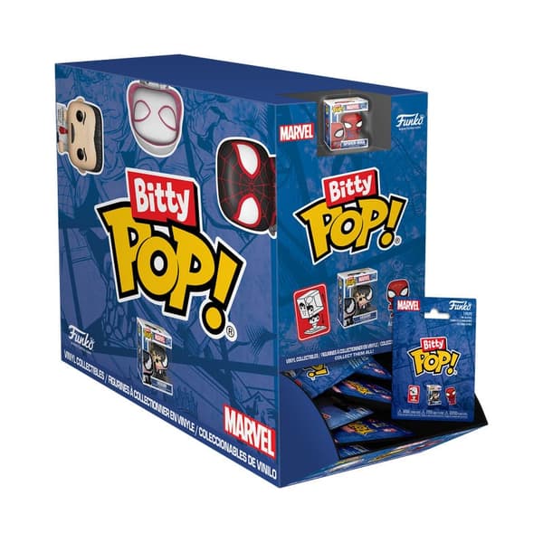 Funko POP Spider-Man Mix Marvel Bitty POP Bag Tilfældig Samlerfigur