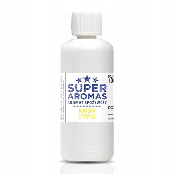 Superaromaer Madsmag Sur Citron 100