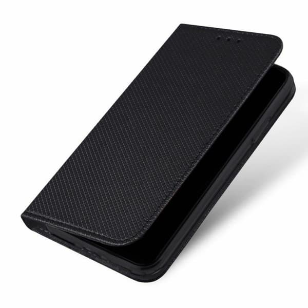 Smart Magnet-cover til Samsung Galaxy A72 5G / A72 LTE, Sort