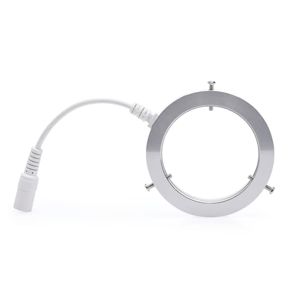Justerbar ULTRA SLIM RING-illuminator/belysning til mikroskop