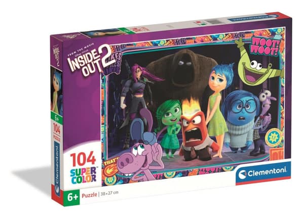 Puslespil 104 Inside Out 2