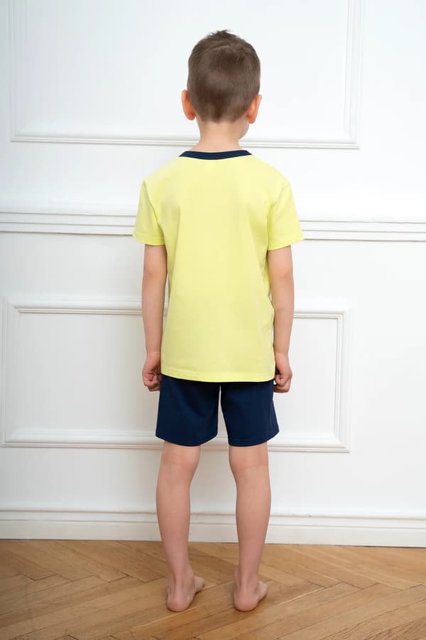 Remek drengepyjamas, korte ærmer, korte bukser, 8 år
