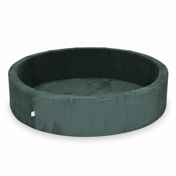 Tør pool 130x30 fløjlsbøjle grøn uden bolde