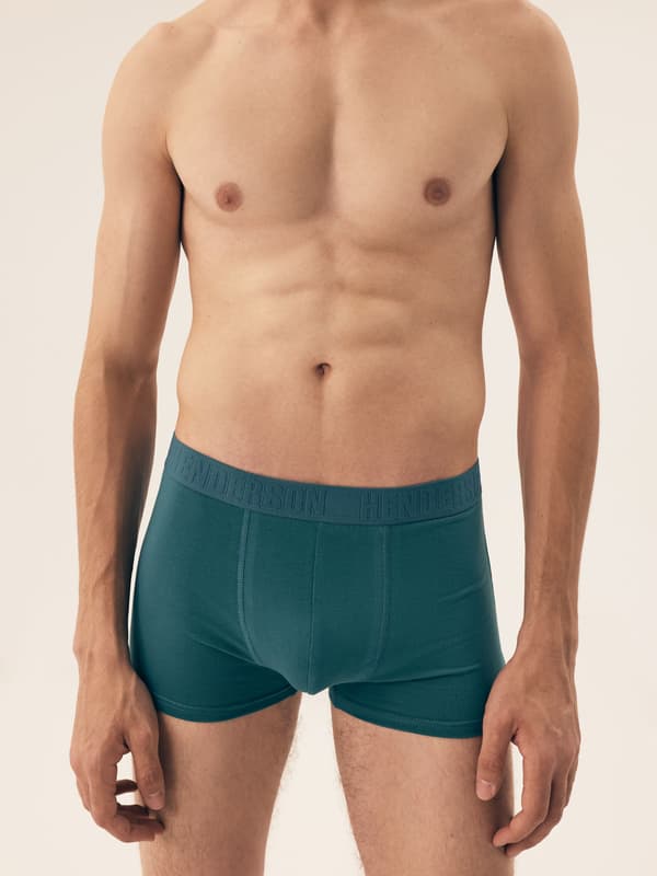 Solid Henderson 5-pack boxershorts | marinblå, turkos, blågrön M