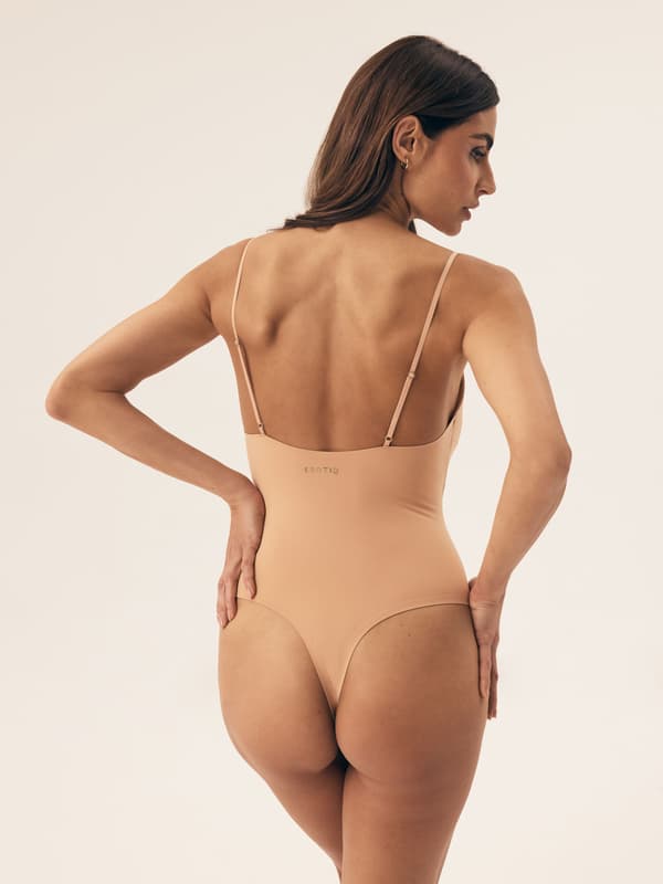 Bobby Esotiq Bodysuit | Beige XL